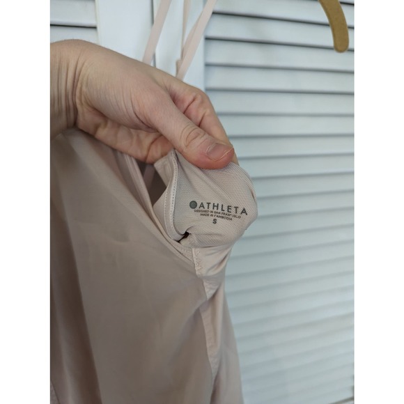 Athleta pink mesh back tank top small - Picture 5 of 5